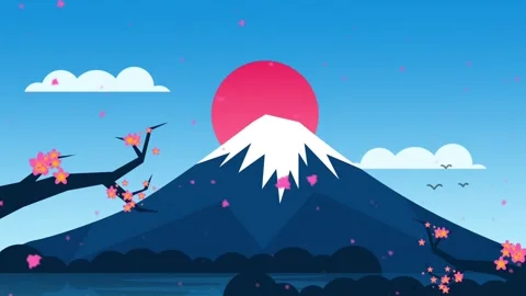 Fuji mountain Stock Footage 306994564