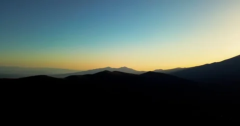 Fuji Sunset - Long Pan Right Stock-Footage 102176108