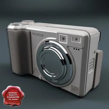 Maken knoflook Dalset Fujifilm Finepix E550 ~ 3D Model #91483742 | Pond5