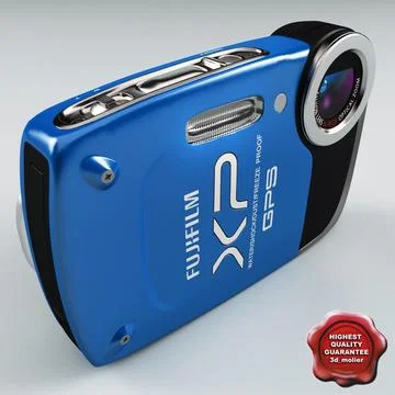 Hectare effectief Zich verzetten tegen 3D Model: Fujifilm FinePix XP30 Blue #91536669 | Pond5