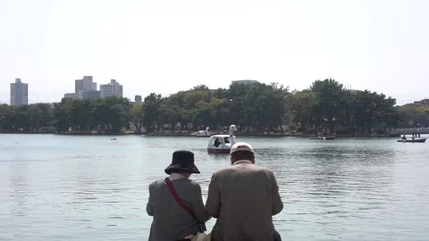 Fukuoka Park 스톡 동영상 98007684