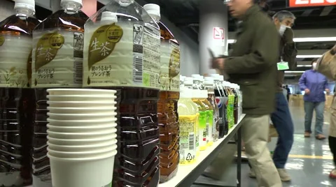 Fukushima Refugees Stock Footage 2457371