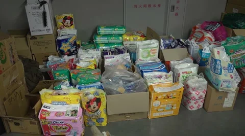 Fukushima Refugees Stock Footage 2463468