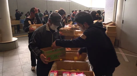 Fukushima Refugees Video stock 2468949
