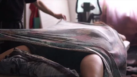 Ful hd masssaj Stock Footage 327065347