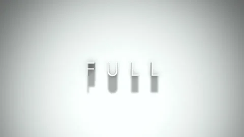 full 3D title animation with shadows on ... | Stock Video | Pond5