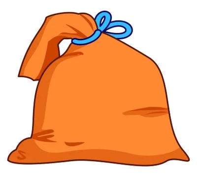Full bag Stock Illustration