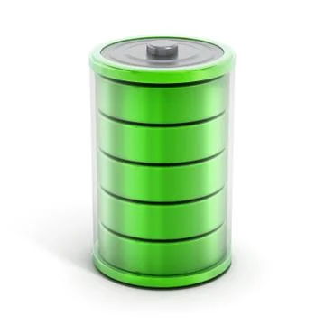 Full battery icon Stock Illustration
