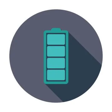 Full battery Stock Illustration
