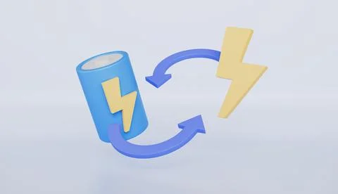 Full battery status, Level battery energy power, battery charge indicator Stock Illustration