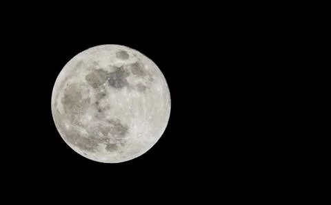 A full blue moon Stock Photos