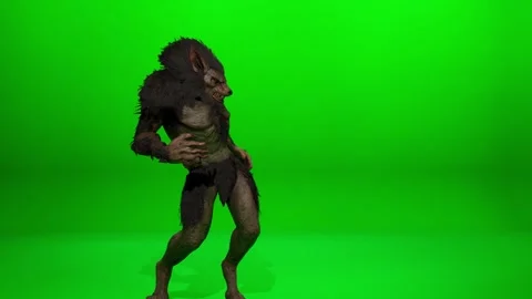 Full Body Horror Creature Dance Asset Stock Footage 319004670