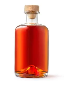 A full bottle of whiskey Foto stock
