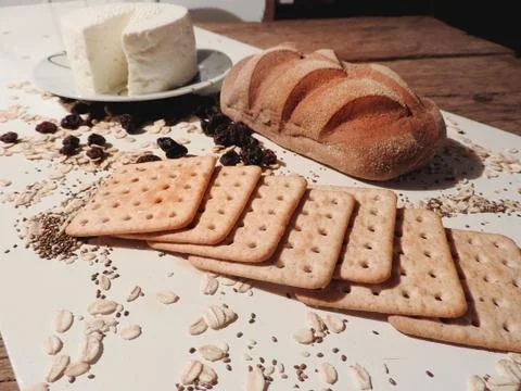Full breakfast. Stock Photos
