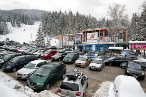 Full car park Stock-Fotos
