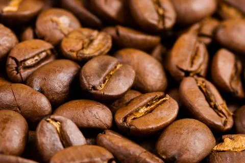 Full of coffee bean Stock Photos