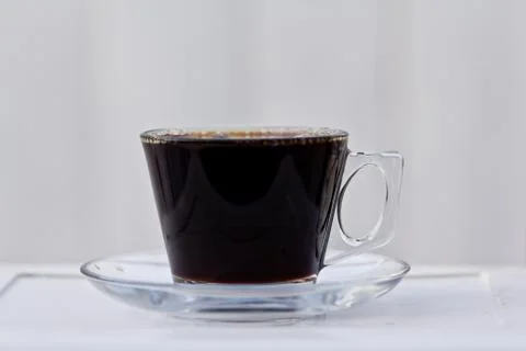 Full coffee cup Stock Photos