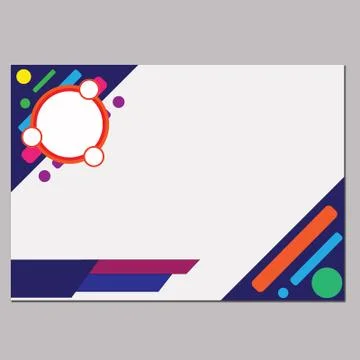 Full color background design Stock Illustration