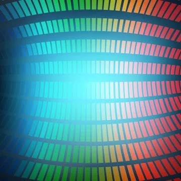 Full color technology abstract background Stock Illustration