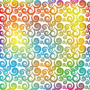 Full colord Abstract Seamless Pattern Background Illustration Illustrazione stock
