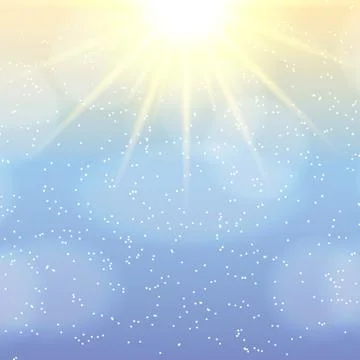 Full colored Abstract Magic Light Background Illustration Stock Illustration