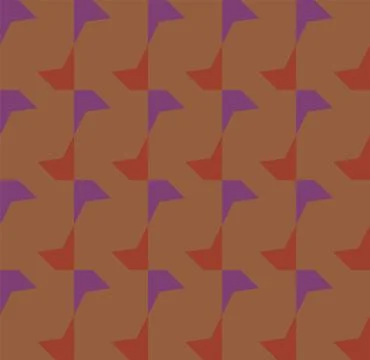 Full Colored Hypnotic Background Seamless Pattern. illustration Stock Illustration