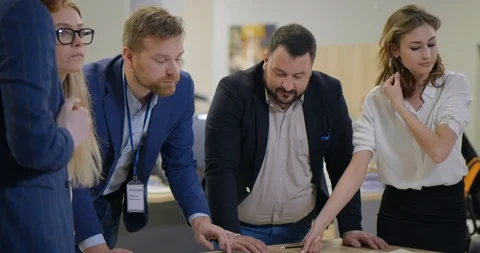 Full concentration at work. Stock Footage 109220556