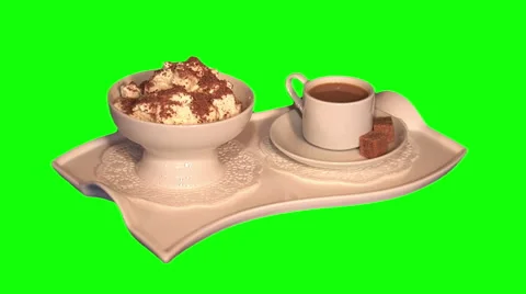 Full – cream ice with chocolate chips, white coffee, cane sugar on tray Stock Footage 48620739