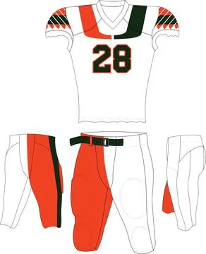 Full Custom Compression Jersey and Pant Vectors Stock Illustration