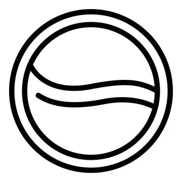 Full eye patch icon outline vector. Face mask 스톡 일러스트