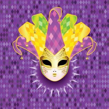 Full Face Mask Ilustração Stock
