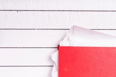 Full folder with documents for job and administration Stock Photos