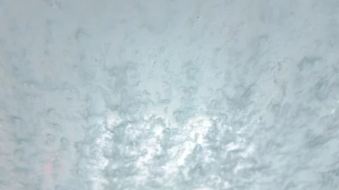 Full frame abstract fluid background of white soap foam texture Stock Footage 339240683