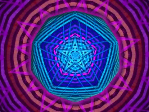 Full Frame Abstract Illustration Background of Stars and Spaces Stock Illustration