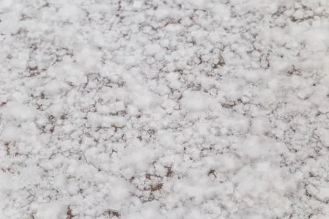 Full frame background of crystals of salt  in nature Stock Photos