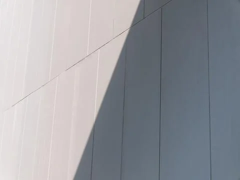 Full Frame Background of Diagonal Shade on Wall Exterior Stock Photos