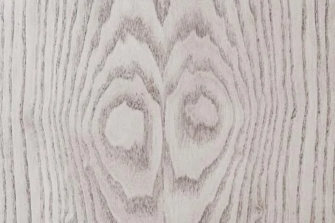 Full frame background texture of a light grey natural oak wood board with a.. Stock Photos