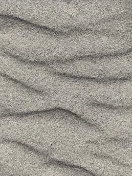 Full frame background of wave pattern in sand, Baltic Sea Stock Photos