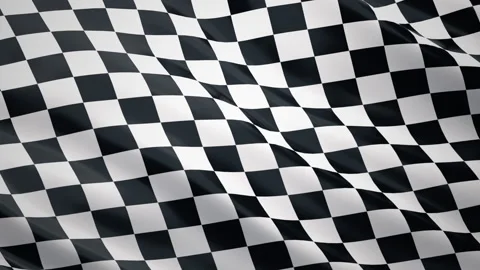 Full-Frame Checkered Race Flag Stock Footage 209796679