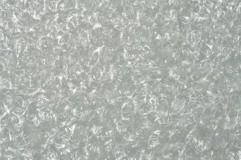 Full frame close up of clear plastic bubble wrap, creating a textured backg.. Stock Photos