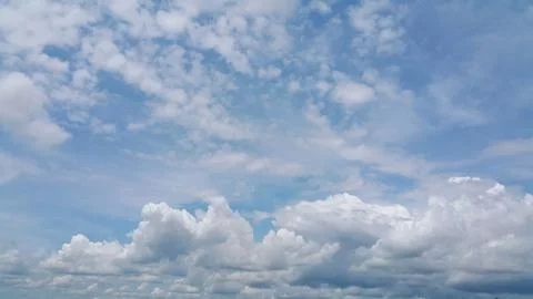 Full frame of clouds computing with blue sky background Stock Photos