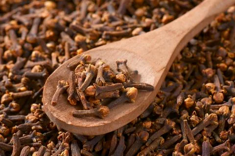 Full frame of dried cloves Stock Photos