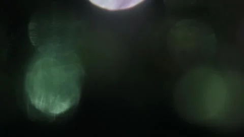 Full-frame green and white oval-shaped bokeh 스톡 동영상 318073517