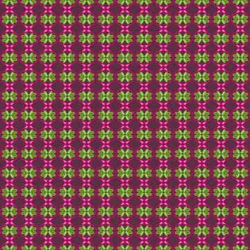 Full Frame Illustrated Seamless Pattern of Small Plants Stock Illustration