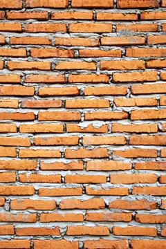 Full frame image of a brick wall Stock Photos