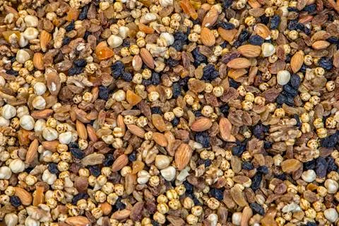 Full frame nuts Stock Photos