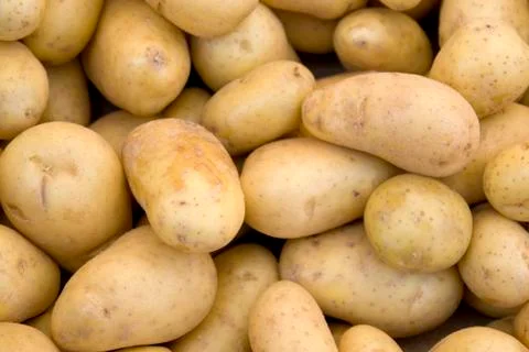Full frame potatoe background Stock Photos