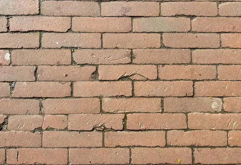 Full Frame Rough and Rustic Brick Wall Texture Stock Photos
