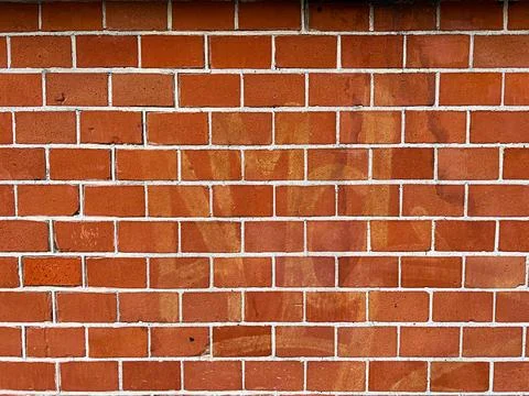 Full Frame Rough and Rustic Brick Wall Texture Stock Photos