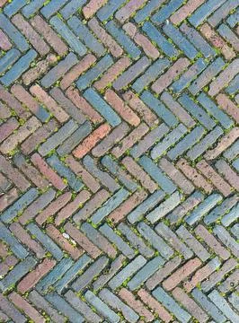 Full Frame Rough and Rustic Brick Wall Texture Stock Photos